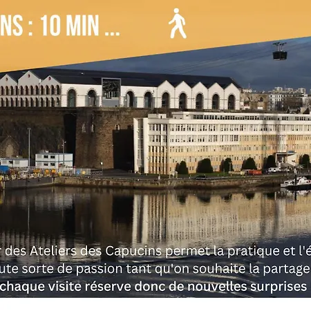 Ty'brestoise Proche Centre - Jardin- Parking Gratuit *