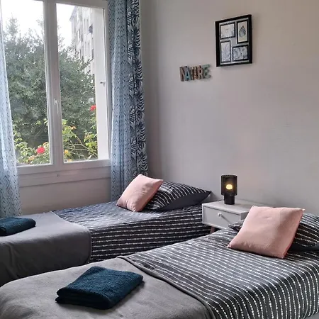 Ty'brestoise Proche Centre - Jardin- Parking Gratuit Apartamento Brest