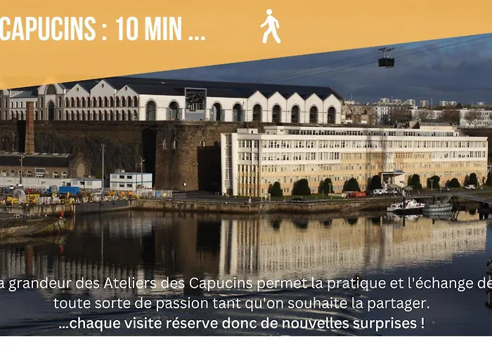 Ty'brestoise Proche Centre - Jardin- Parking Gratuit *